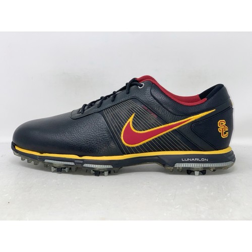 Nike LunarLon ブラック ゴルフシューズ Nike Golf Shoes 11 Wide Mens Vapor Pro Golf Soft Spikes
