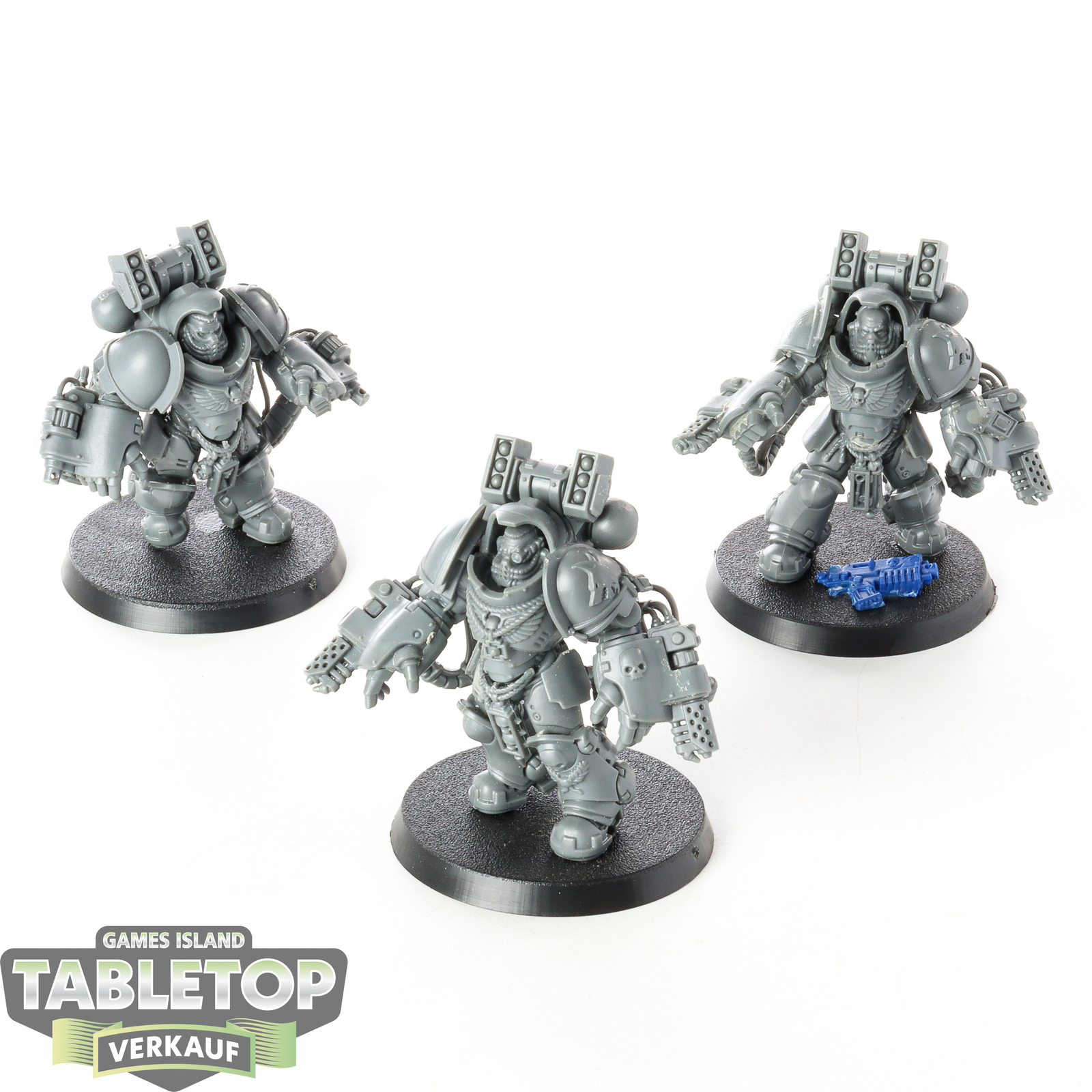 Space Marines - 3 Primaris Aggressors - unbemalt