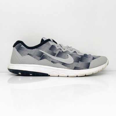 

Nike Mens Flex Experience RN 4 749174-015 Серые кроссовки для бега, размер 10,5, Серый, Flex Experience RN 4