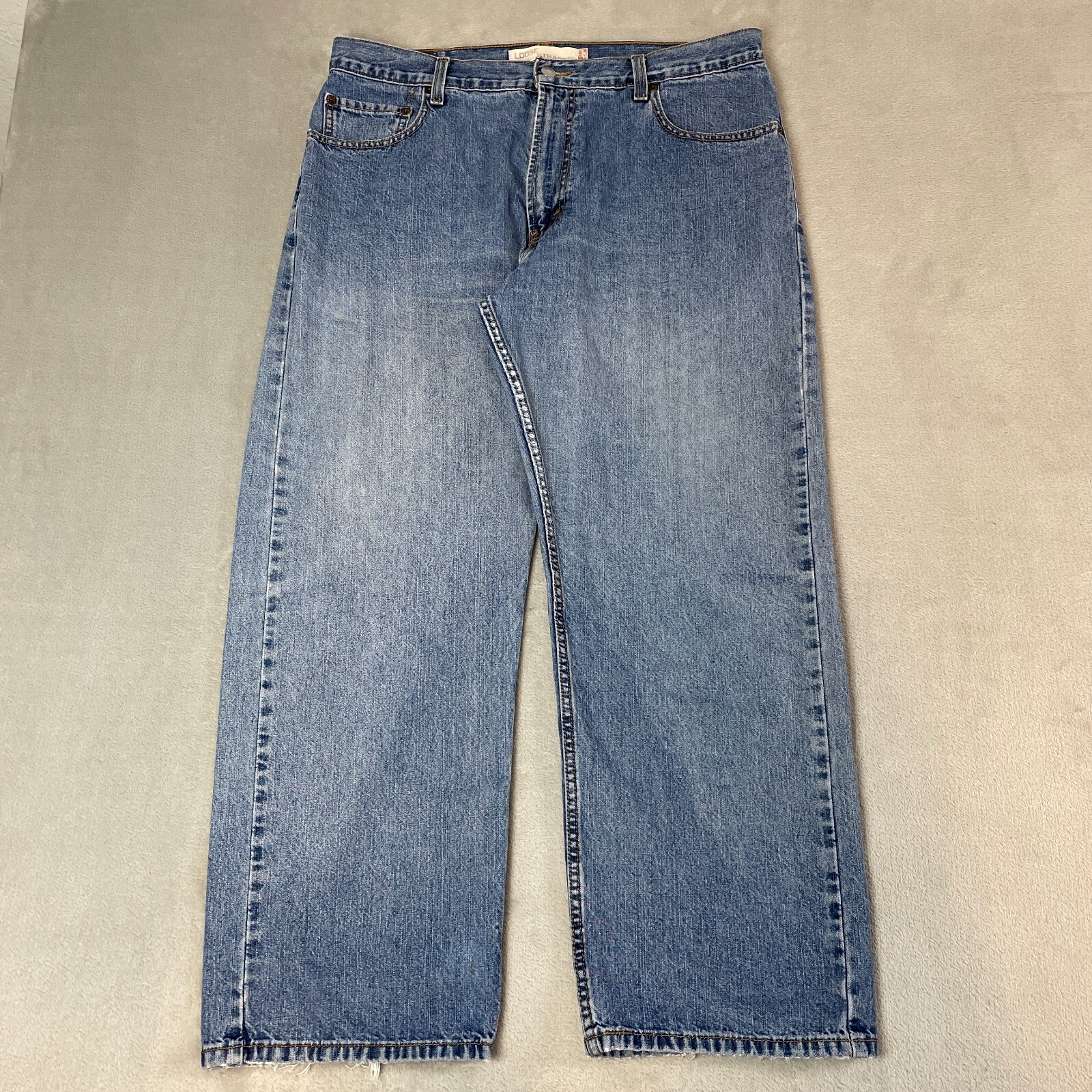 Vintage Levis 569 Baggy Jeans 90s Loose Straight Skater Mens