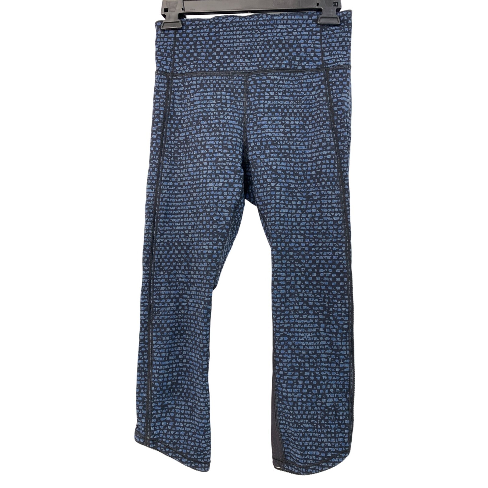 lululemon - lululemonレギンス Lululemon Size 6 Deep Breath Crop Shatter Weave Leggings