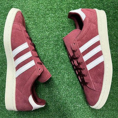 スニーカー ADIDAS ORIGINALS Men Sneakers Burgundy FZ6152 Adidas Campus 80s Collegiate Burgundy Cloud White Mens