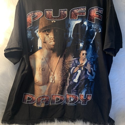 Vintage 90s Rap Tee Puff Daddy Faith Evans Notorious BIG Vintage 90s Rap Tee Puff Daddy Faith Evans Notorious BIG