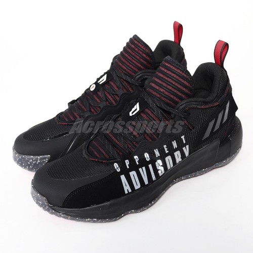 

Adidas Dame 7 Extply GCA RIGHT TONGUE LOGO DEFECT Men UK10 Basketball GV9872, Черный, Dame 7 Extply Gca