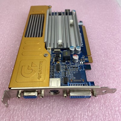 Gigabyte GV-NX84S512HP Nvidia GeForce 8400 GS 512MB DVI S-video VGA PCIe GPU