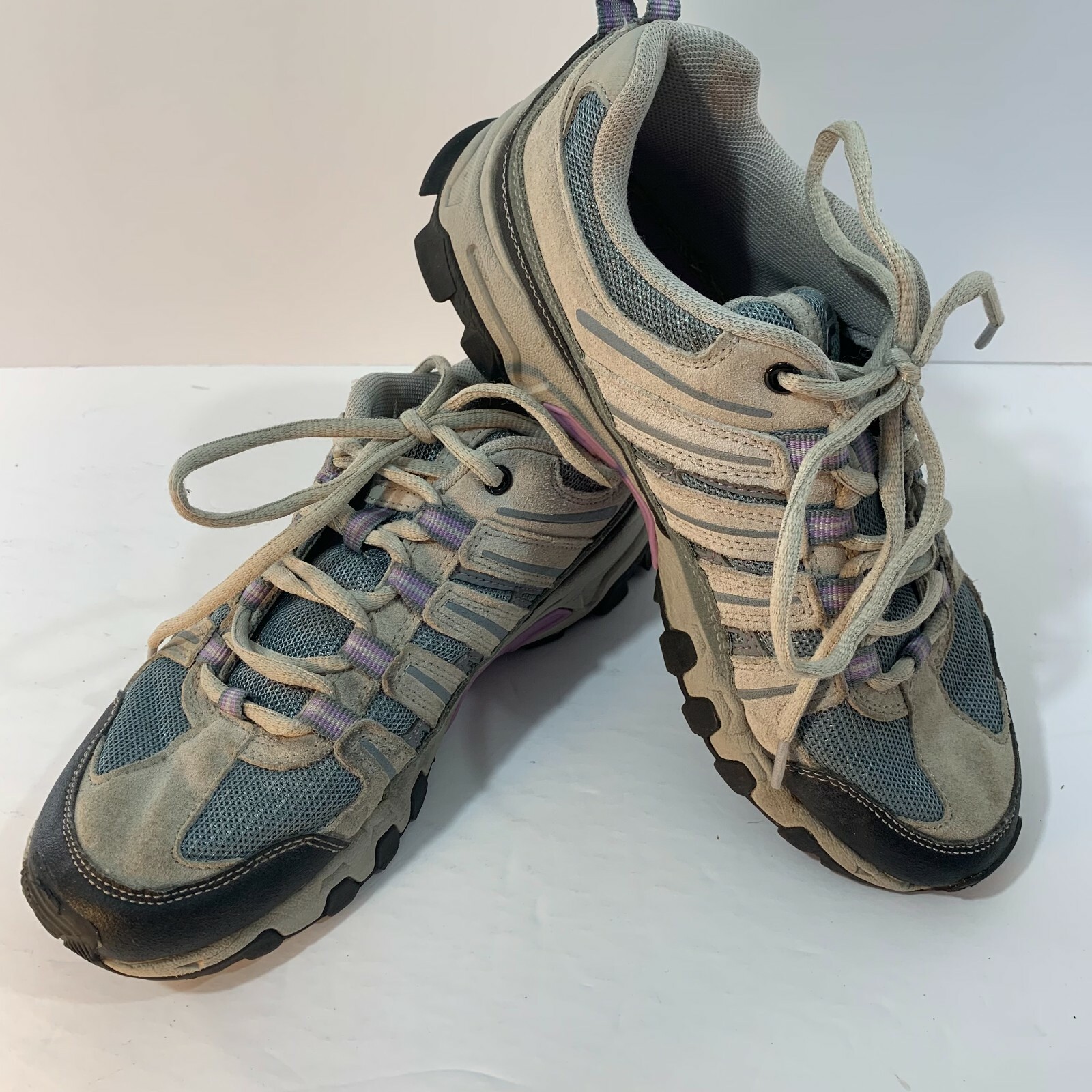 Fila Day Hiker Women's Shoes 8 beige grey purple Hiking