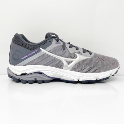 Mizuno Womens Wave Inspire 16 411162 VB73 Серые кроссовки Кроссовки Размер 7.5