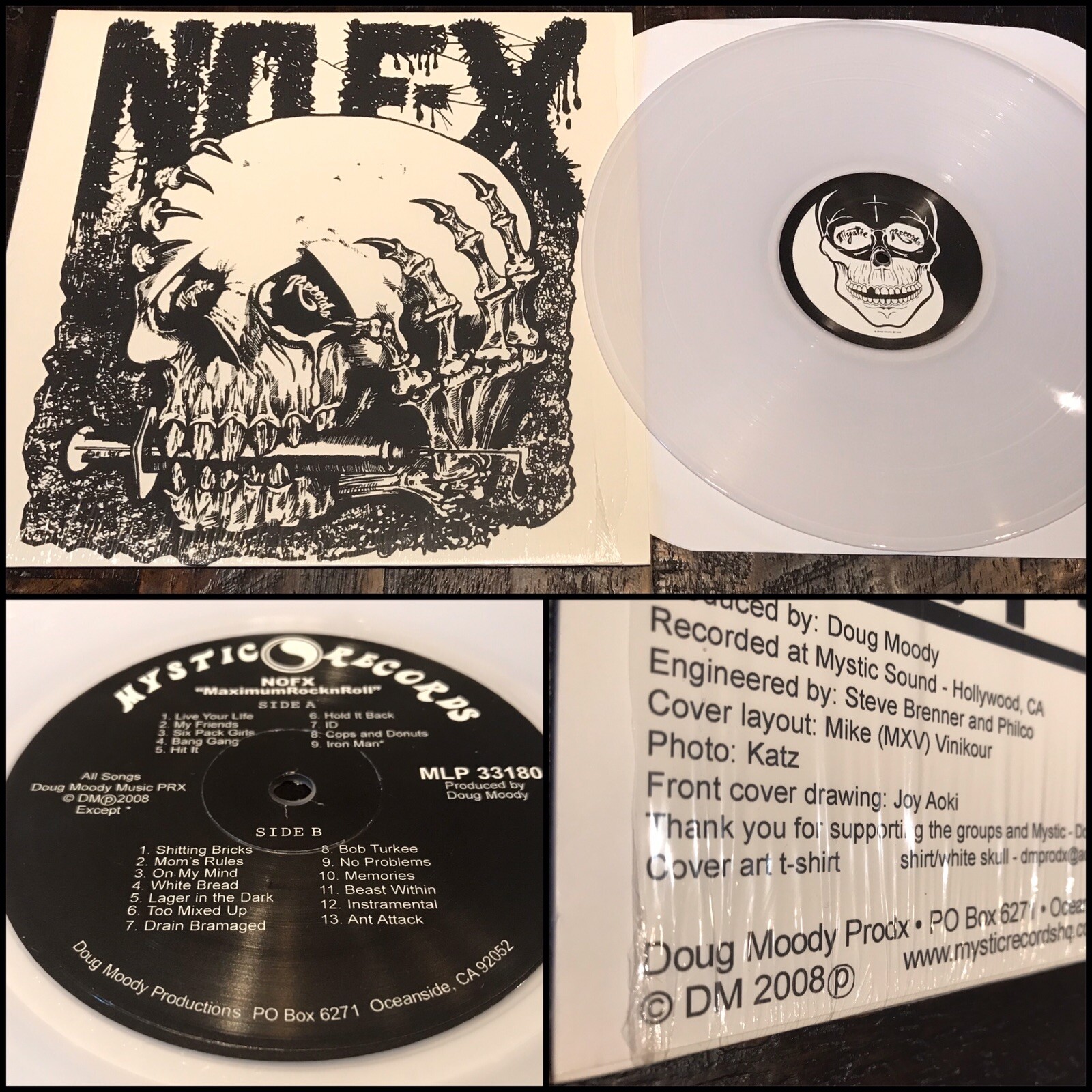 RANCID レコード LP green day NOFX RANCID-Discography.com - Official LP - Rancid vs NOFX BYO Split