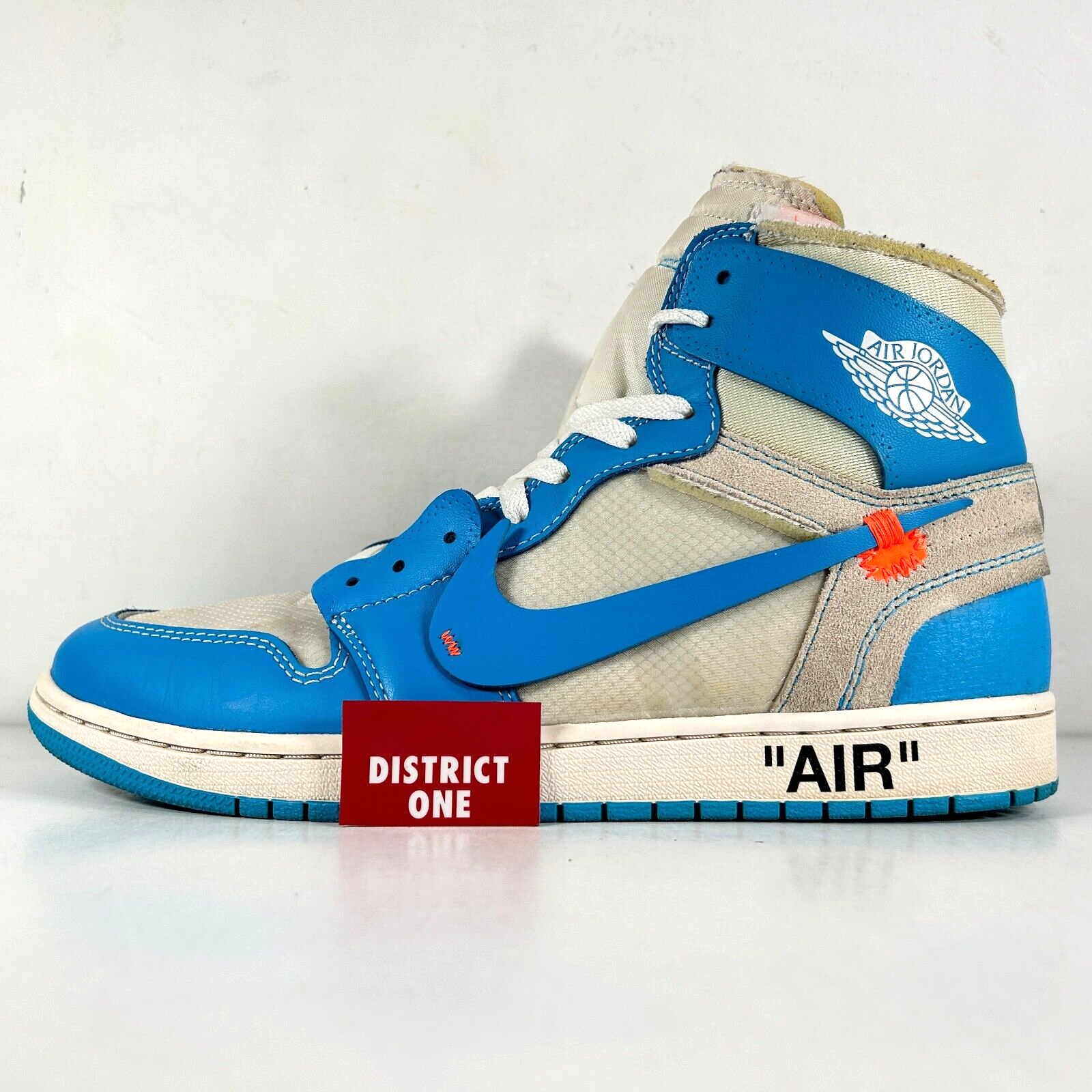 Off White Air Jordan 1 Retro High OG UNC University Blue Off White Air Jordan 1 Retro High OG UNC University Blue