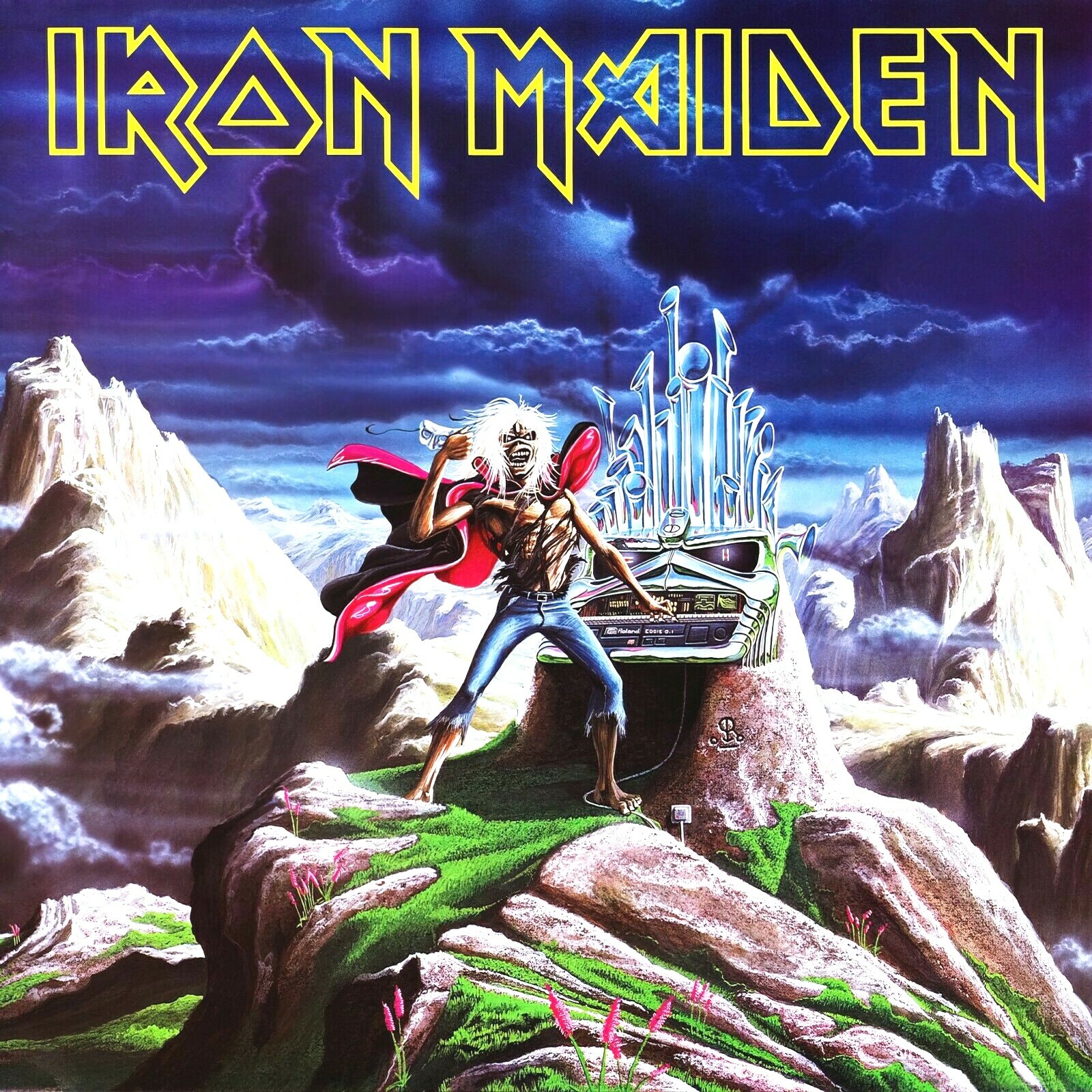 IRON MAIDEN アルバム12枚セット Iron Maiden Piece Of Mind 12x12 Album Cover Replica Poster