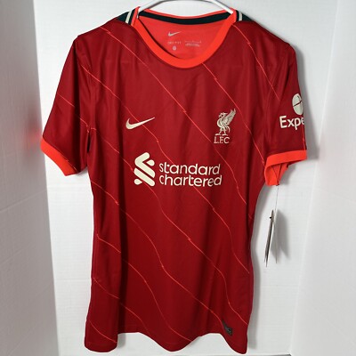 Nike Womens Liverpool FC Stadium Home Jersey DB2539-688 Size Large Slim Fit New
