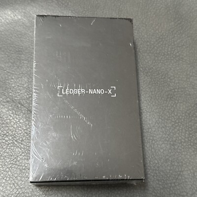 Ledger Nano X Cryptocurrency Bluetooth Hardware Wallet