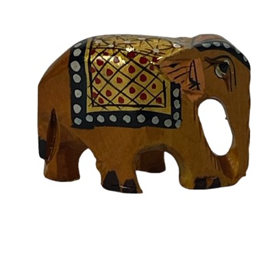 Carved Figures Hand Carved Wood Elephant Vatican