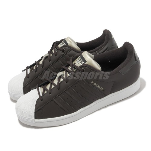 

adidas Originals Superstar W Night Brown Cloud White Женская повседневная обувь GX4360, Коричневый, Superstar W