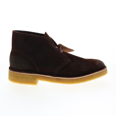 Clarks Desert Boot 221 26162405 Мужские коричневые замшевые ботинки чукка на шнуровке