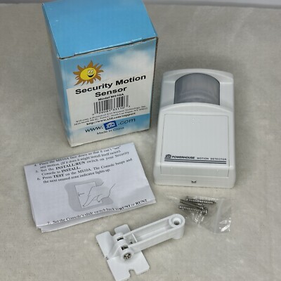 X10 Wireless Security Motion Sensor Model MS10A Powerhouse System New In Box