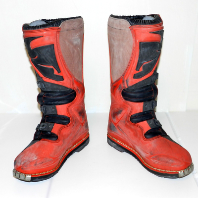 Used motocross top boots size 10