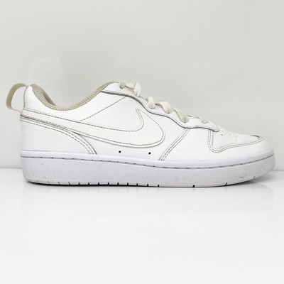 Белые повседневные кроссовки Nike Boys Court Borough Low 2 BQ5448-100, размер 4,5 года