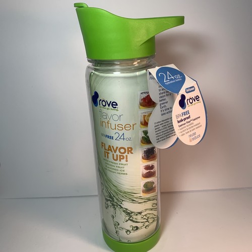 NEW 24oz Infuser Hydration Water Bottle~Rove On The Go Living~ Reuse & Reduce