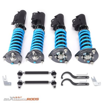 24 Way Damper Adjustable Coilovers Struts Kit For Toyota Camry L/LE/XLE 2012-17