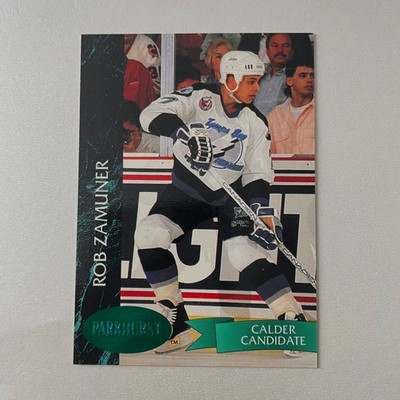 1992 Parkhurst Hockey #171 Rob Zamuner RC Emerald Ice
