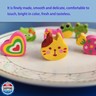 35PCS Fun Animal Fruit Pencil Topper Erasers for Kids Bulk,Cute Top Erasers Caps for Pencil,Back to School Party Gifts (Pattern Random)