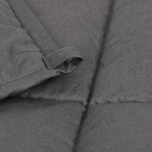 Weighted Blanket 15lbs 48"x72" Cooling Breathable Heavy Blanket w/Safety Beads 