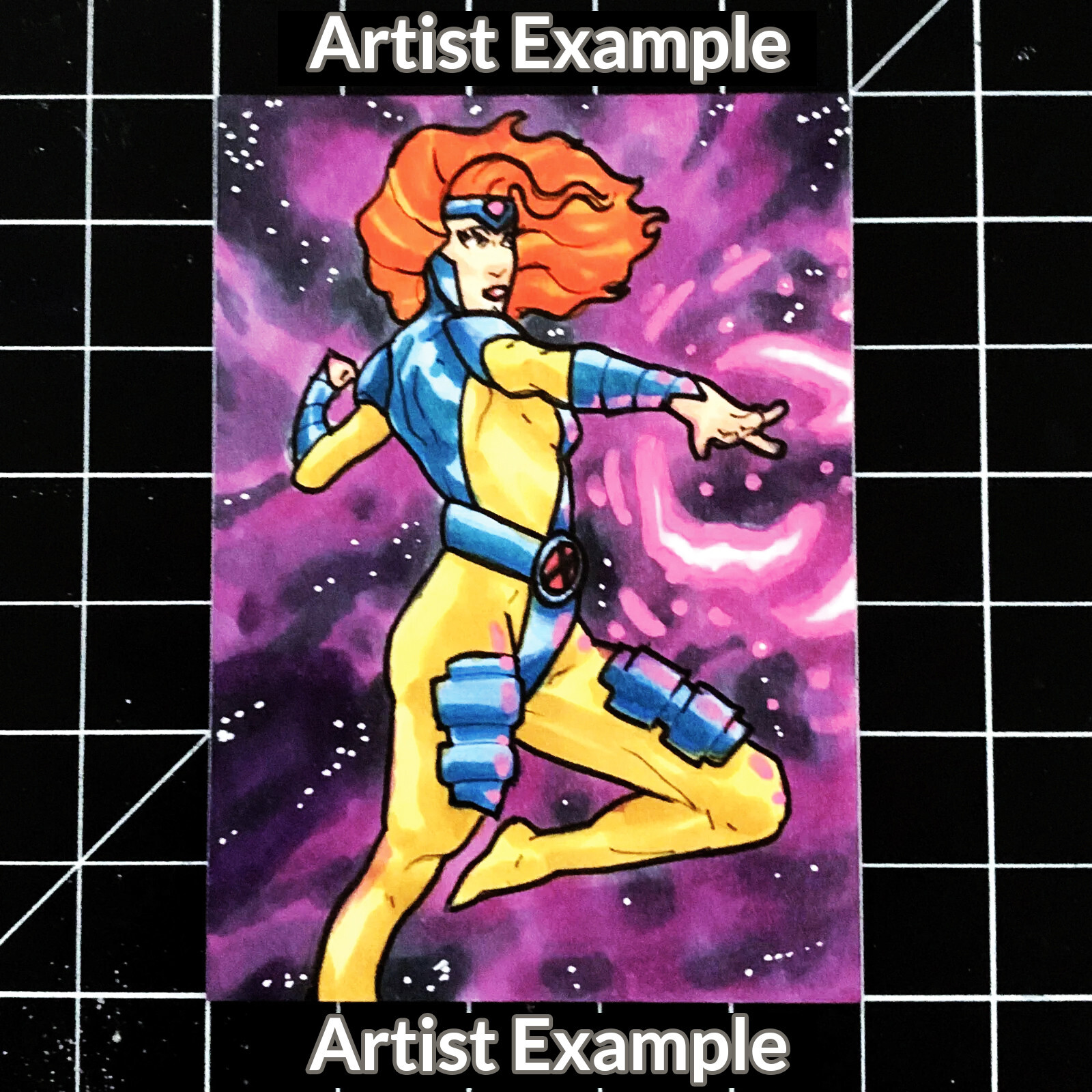 Comic Artist Sketch Cards - Blank Trading Cards 2.5"x 3.5" - 32pt Thick/5 Cards