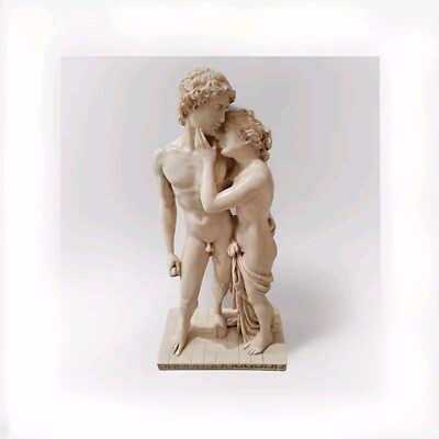 13.5  Resin Venus And Adonis Figure Figurine Sculpture 