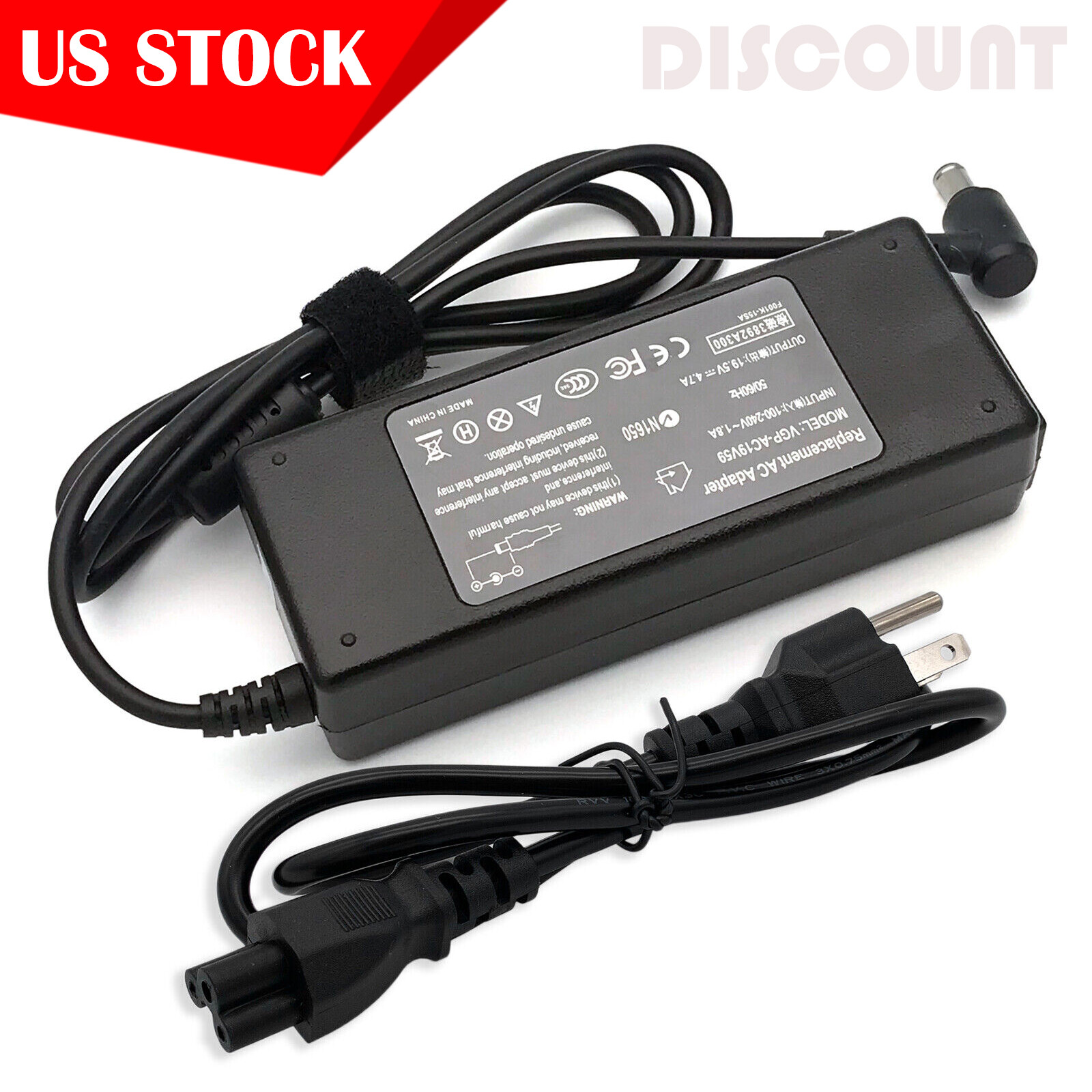 For Lg 24m47vq-p 24mp60vq-p 25um55-p Led Monitor Power Supply Cord