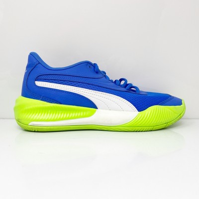 Кроссовки Puma Boys Triple 195218-07 Синяя Повседневная Обувь Размер 5.5C