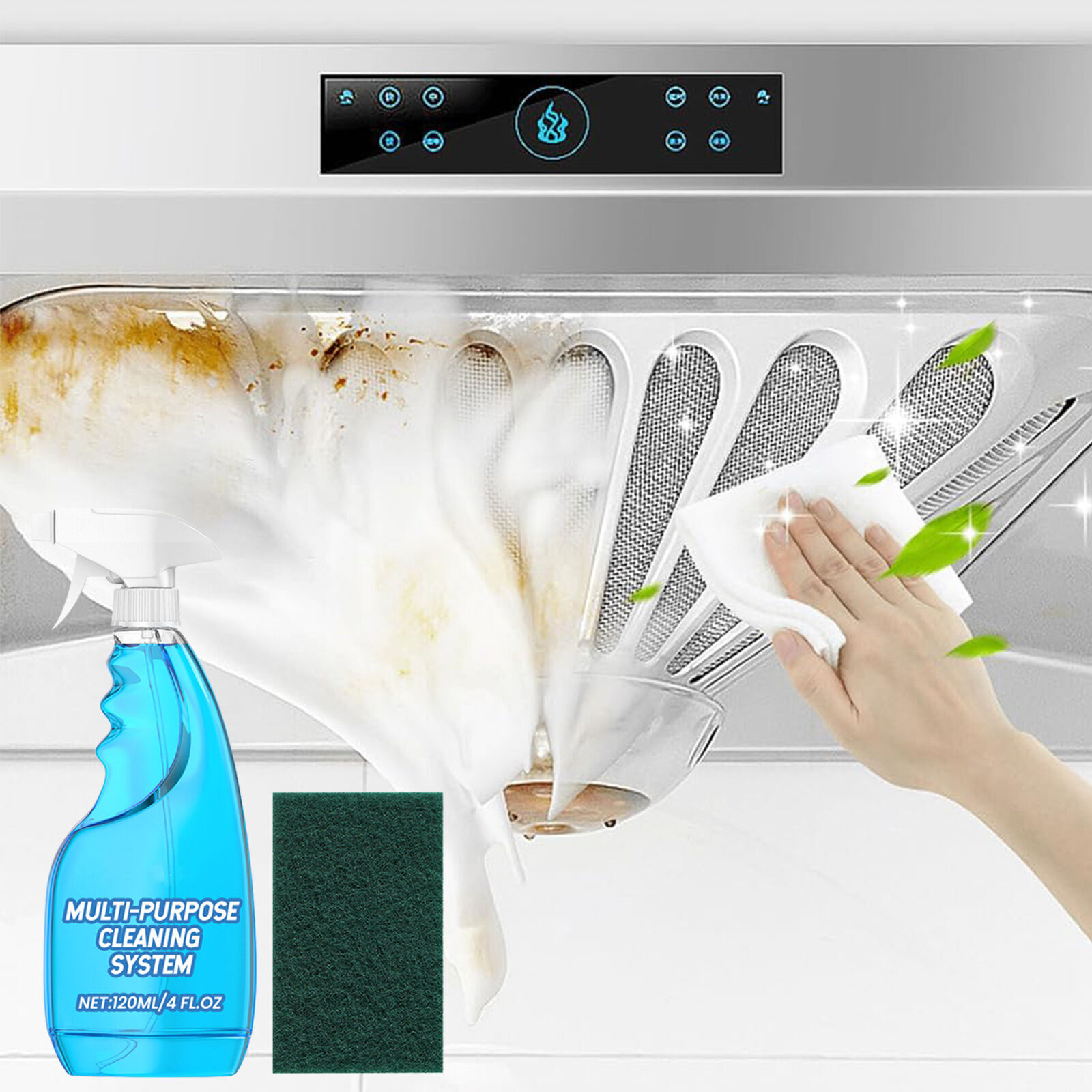 Splash Spray, 120ml Splash Spray All Purpose Cleaner, Splash Spray Foam Cleaner