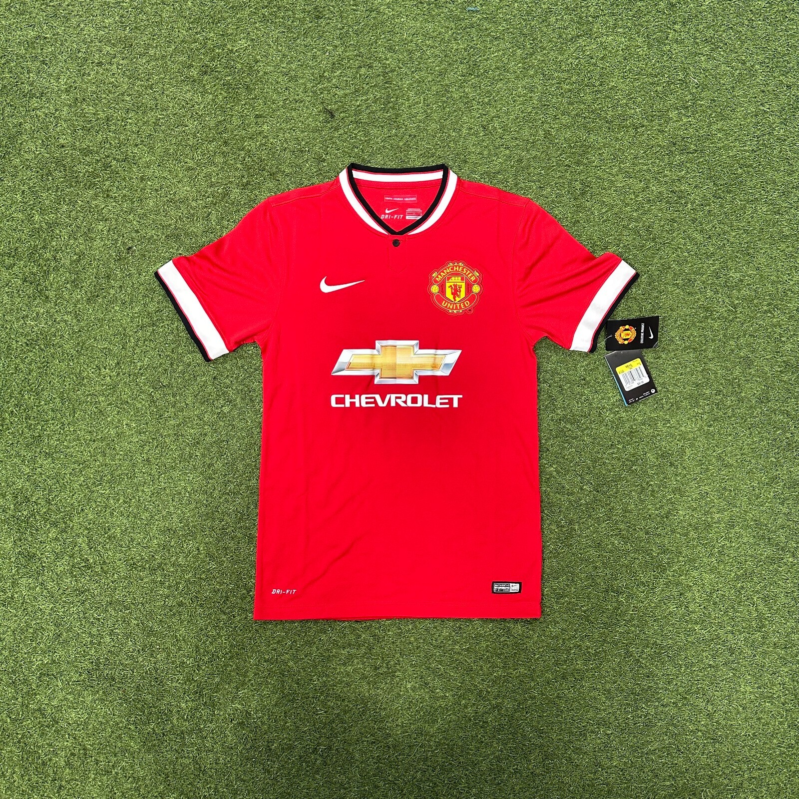Nike Manchester United Home Men's Soccer Jersey 14/15 | eBay