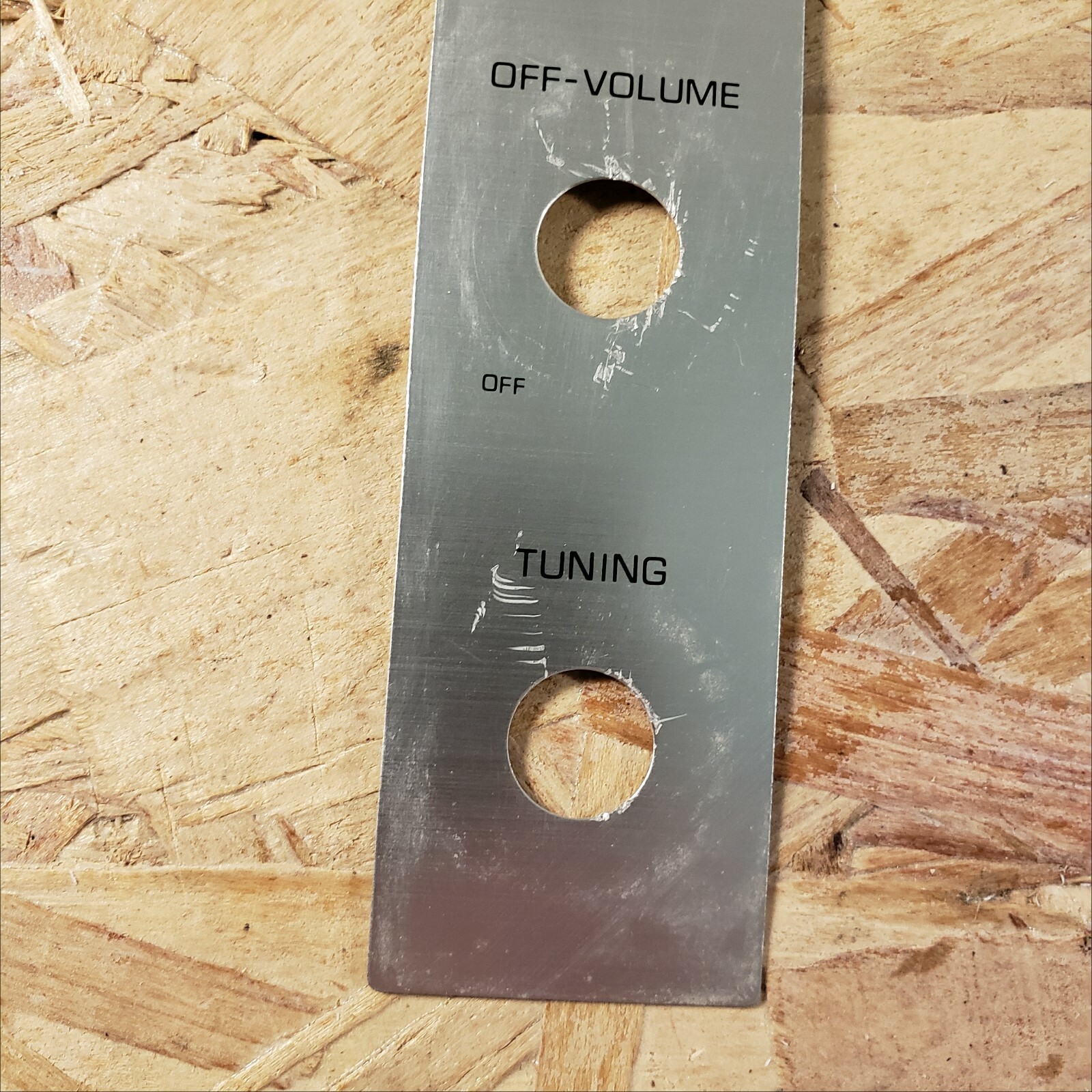 Realtone 6240 Solid State Radio Phono Stereo Receiver Face Plate Part Replace