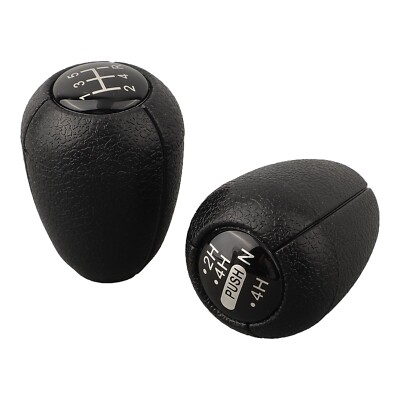 ニュー　　チェ5 Sleek Black 5 Speed Gear Shift Knob & Gaiter For Nissan For