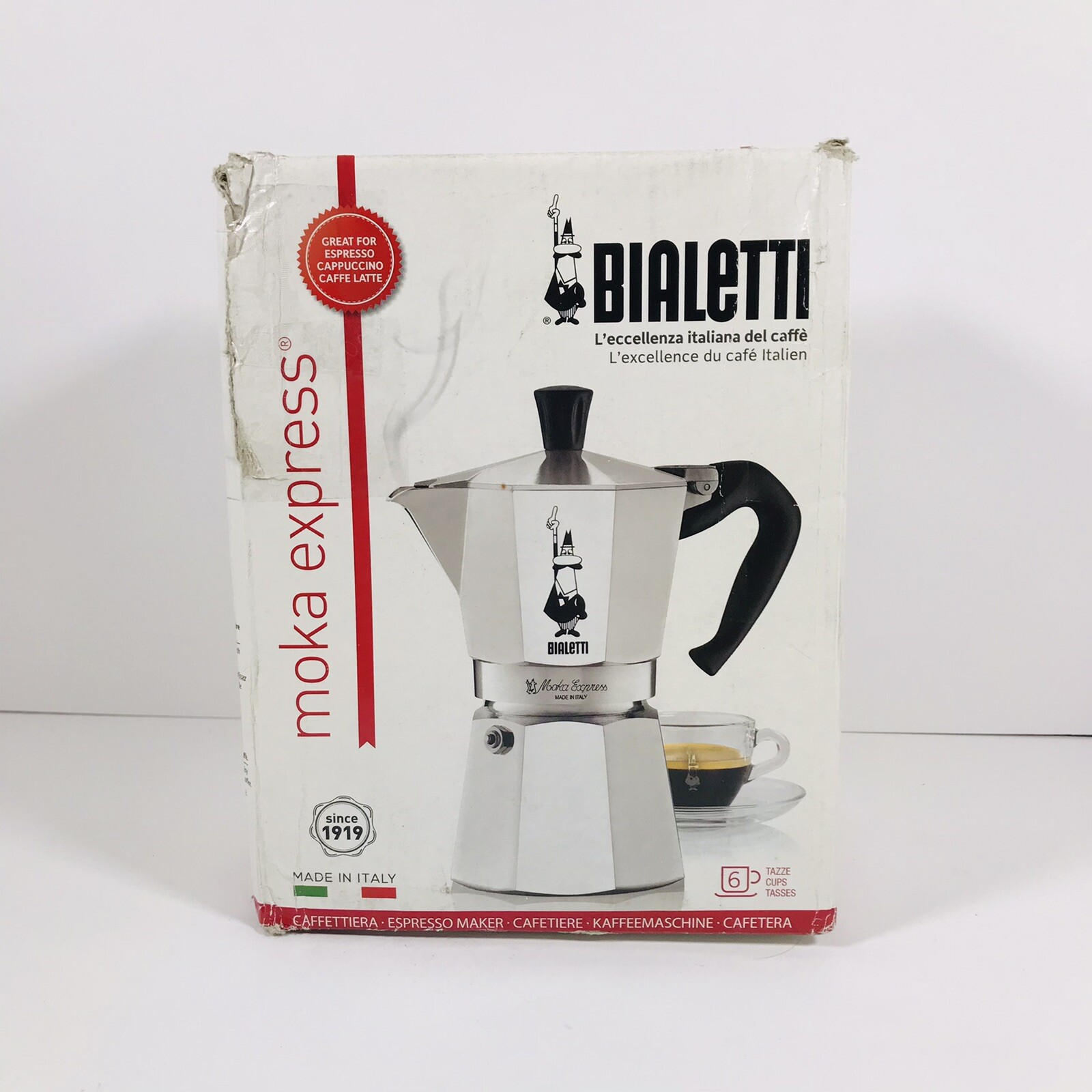 Кофеварка Bialetti Moka Express 6 Cup 