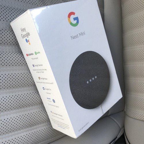 【未使用】Google GOOGLE  MINI CHARCOAL Amazon.com: Google Nest Mini 2nd Generation Smart Speaker
