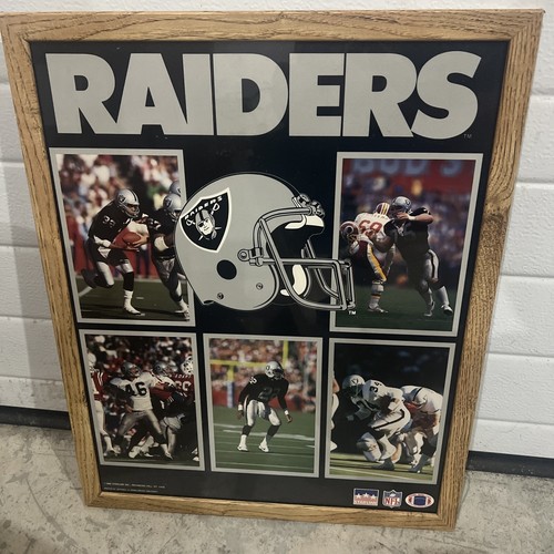 nfl oakland raiders 1988 players plaque collage starline 19.5'' x 15.5''