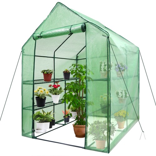 Portable Greenhouse Walk In Green House Outdoor Plant Gardening Year Around