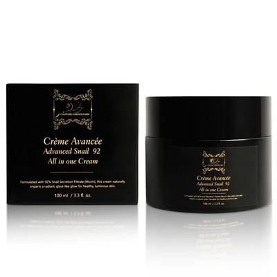 Advanced Snail Cream 92% Mucin Anti Wrinkle Brightening Repair Anti Aging 100ml