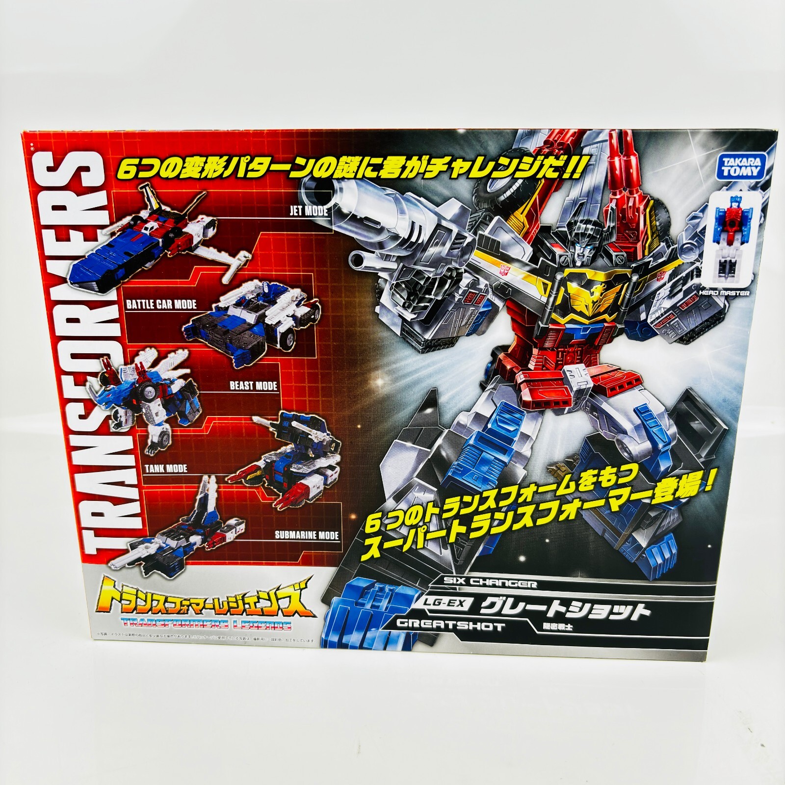 Takara Transformer Legend LGEX GREATSHOT Titan Return