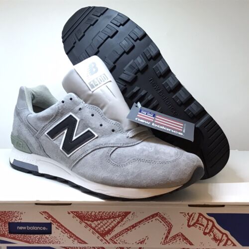 New Balance x J.Crew 1400 Men's Gray Suede Running Shoes New Balance x J.Crew 1400 Men's Gray Suede Running Shoes