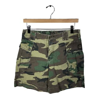 【KOOLOSET】Military Vintage Camo Bermuda Denim Vintage Army Girl Camo Cargo Shorts | eBay