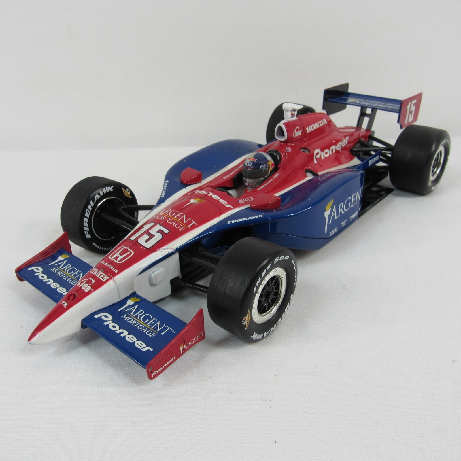 2005 Indy 500 Buddy Rice #15 Argent Pioneer Panoz 1:18