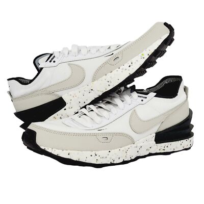 

Мужские кроссовки Nike Waffle One Crater, белый/светлый костяной, 8 D, средний размер США, White/light bone