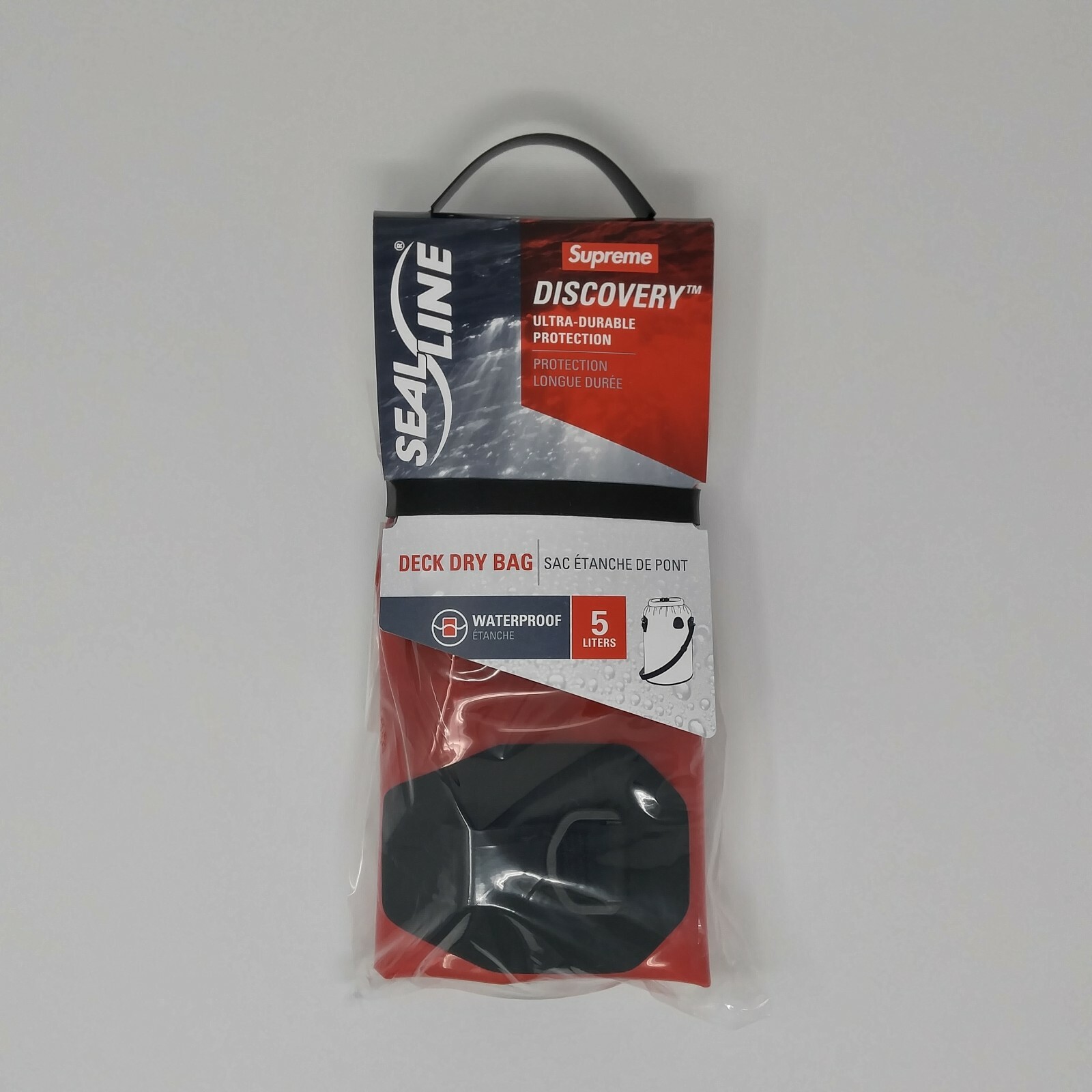 Supreme x SealLine Discovery Deck Dry Bag 5L Litre Red