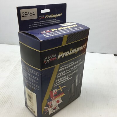 AUTO EXTRA PRO IMPORT SPARK PLUG WIRE SET 26454