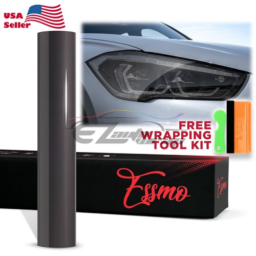Headlight TPU Tint Gloss Medium Smoke Black PPF Protection Film Tail Light Fog