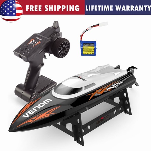 Udirc RC Racing Boat Electric Remote Control High Speed RC Boat 25km/h Toy Gifts