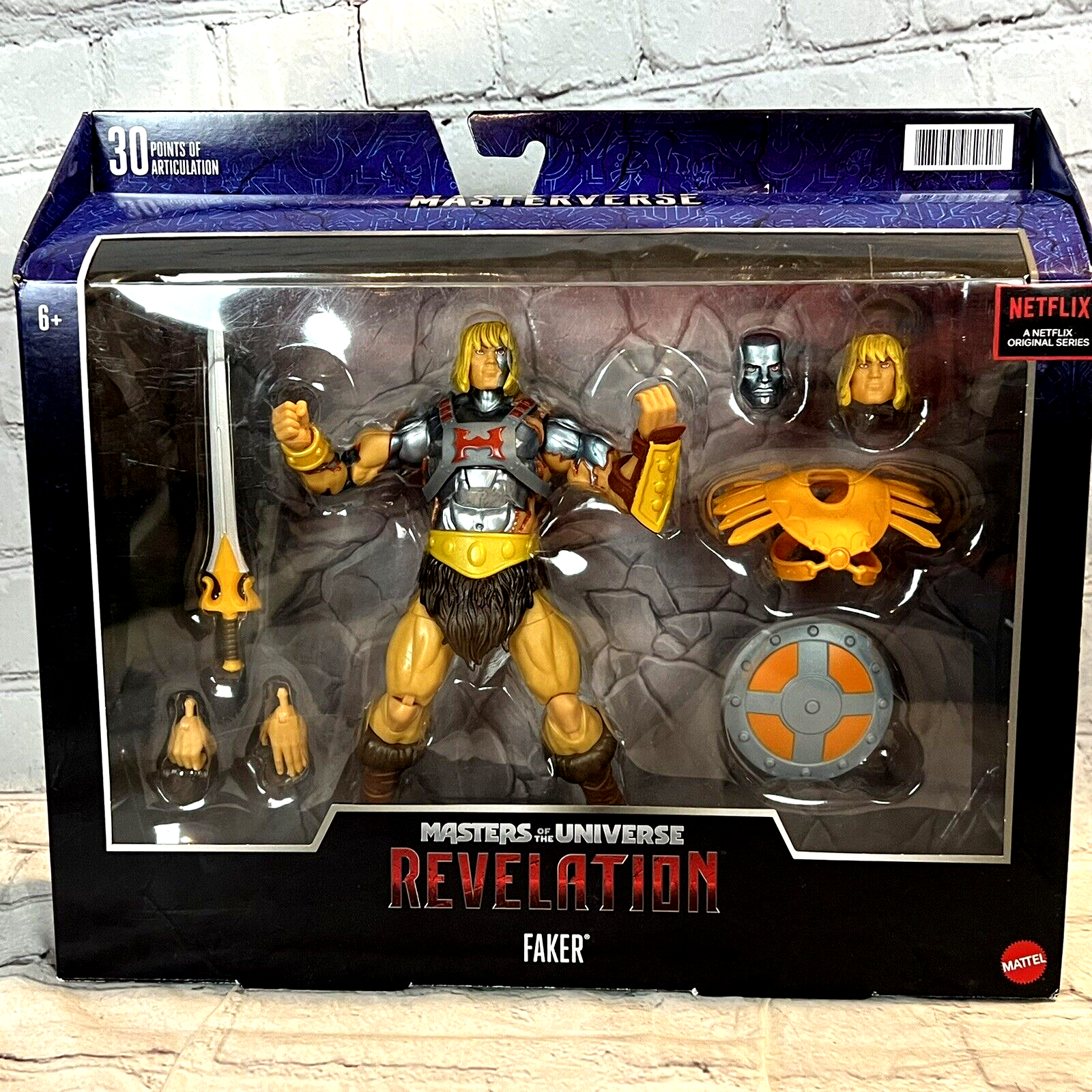 Mattel Masters of the Universe Revelation Faker Action Figure New